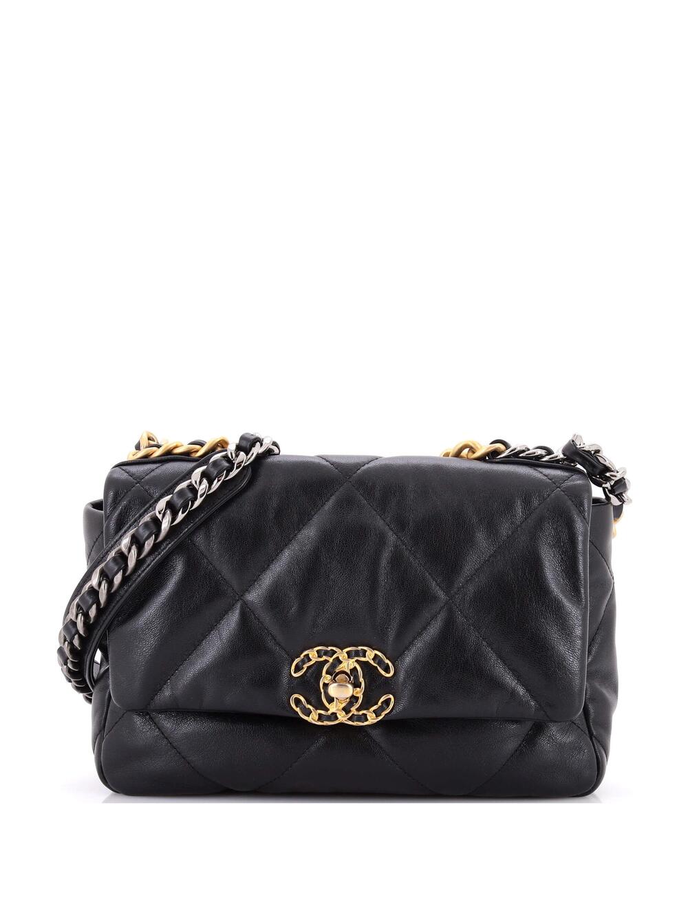 Chanel 19 Flap Bag Quilted Leather #371016C49B